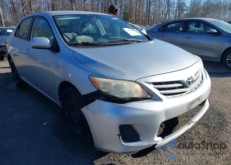 2013 Toyota Corolla Le from USA, damaged, VIN JTDBU4EE8DJ116281